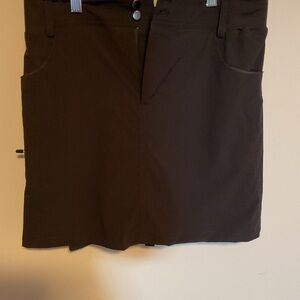 VIDA Black Athletic Skort